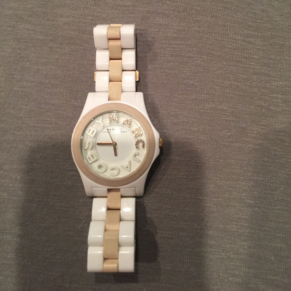 Marc by marc Jacobs white watch