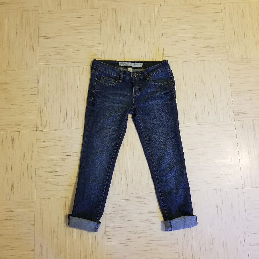 Skinny Rollup Jeans