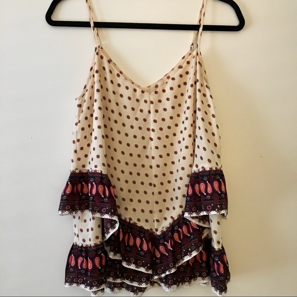 Maeve tank top from Anthropologie