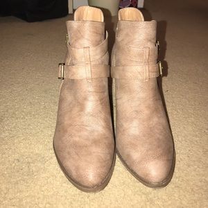 Tan Booties