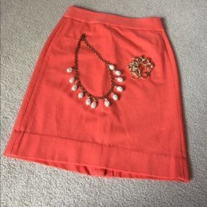 Like New Banana Republic Melon Pencil Skirt