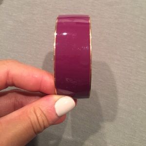 J.Crew purple and gold bracelet