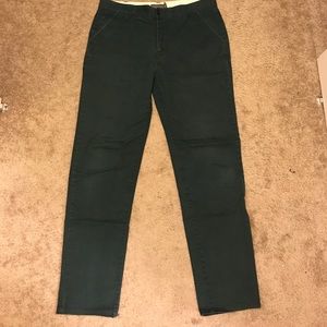 Hawkings McGill Forest Green Skinny Chinos