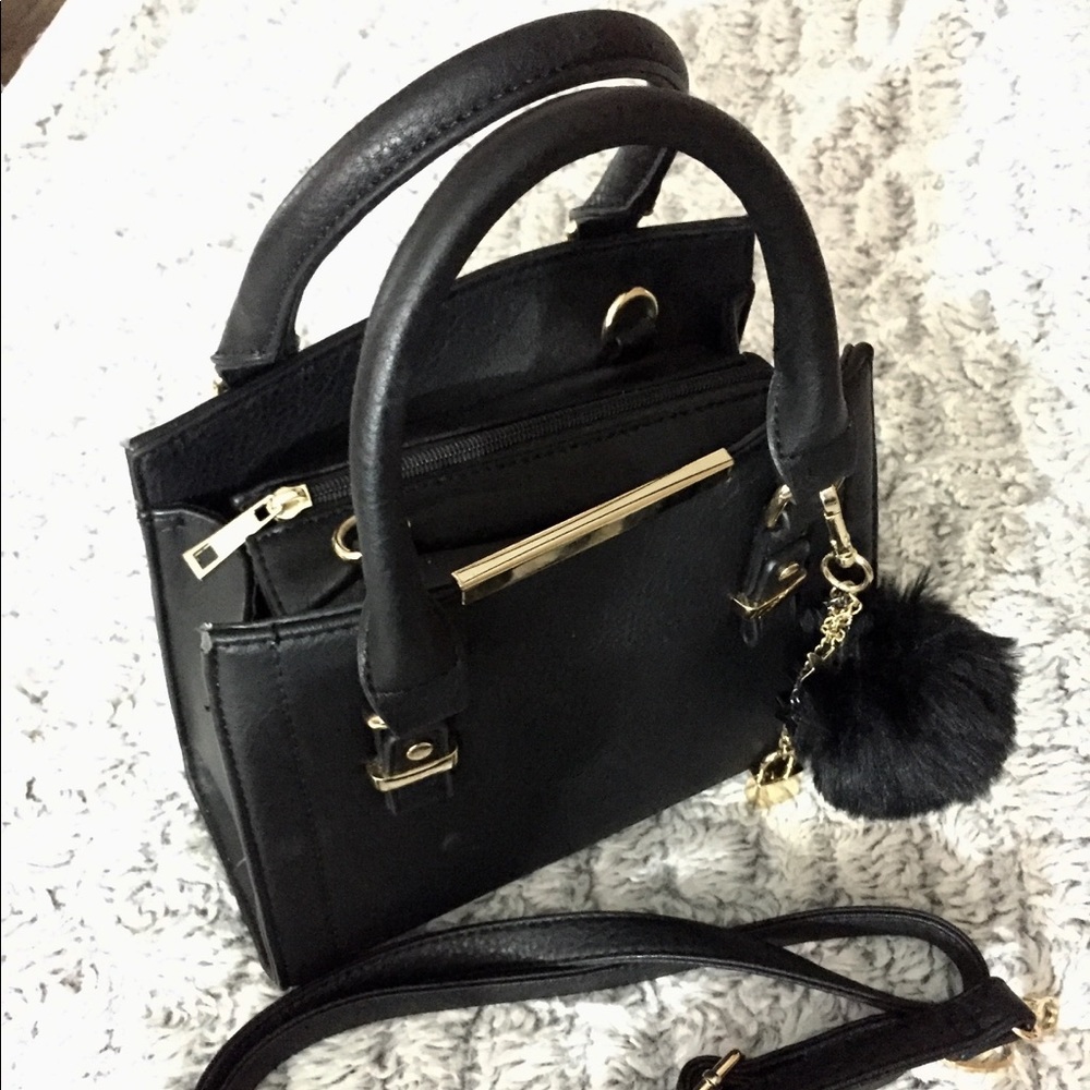 Black crossbody bag