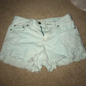 Free people jean shorts