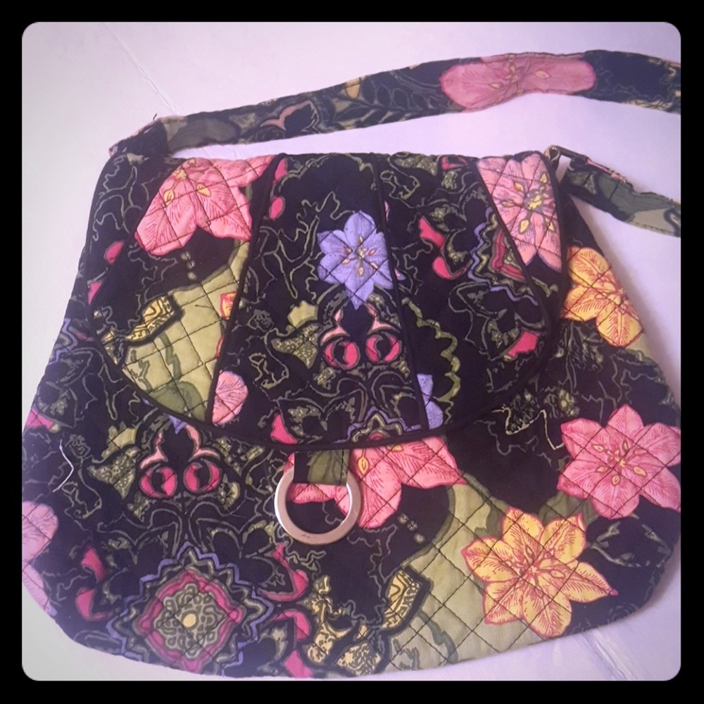 Marie multicolor floral shoulder purse!💛