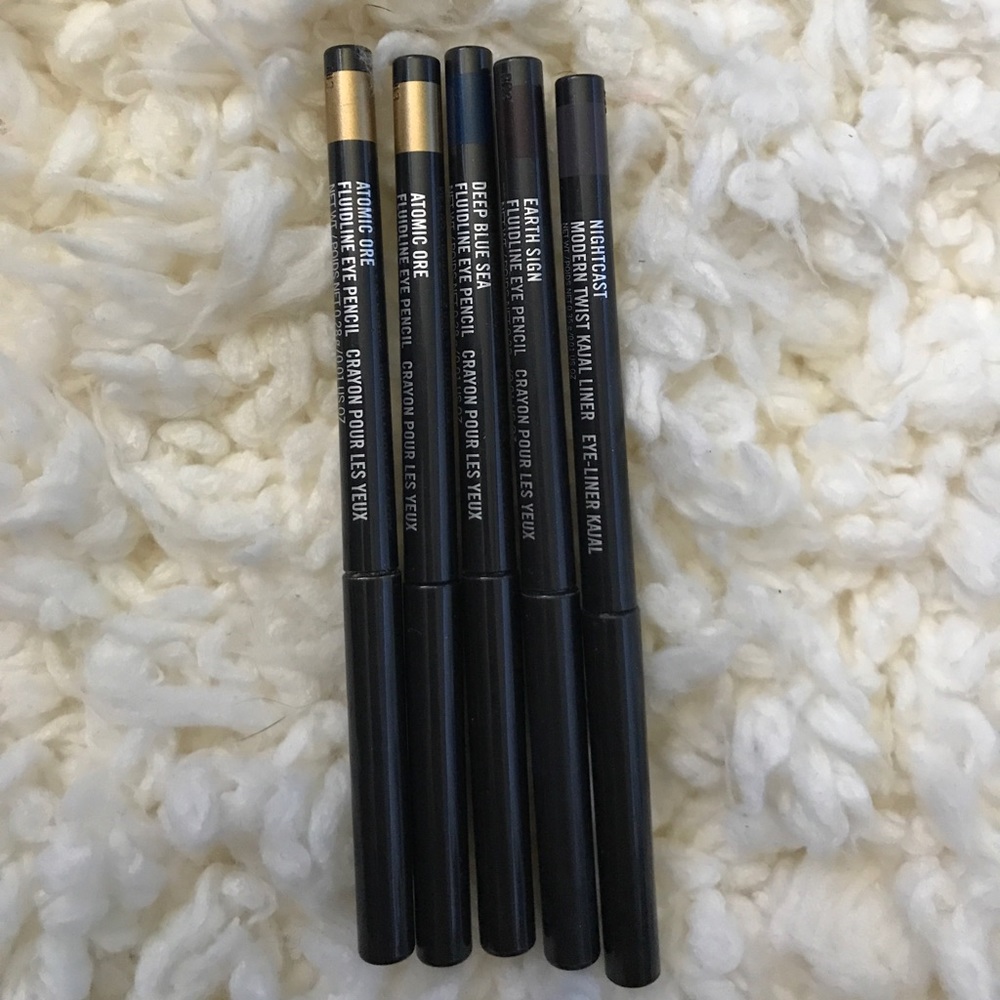 Fluidline eye pencils by MAC