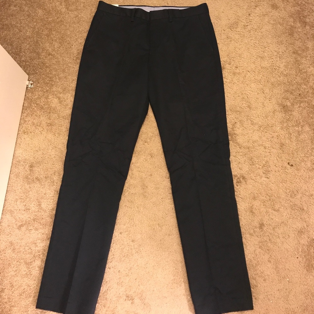 J Crew Navy Bedford Slim Pant