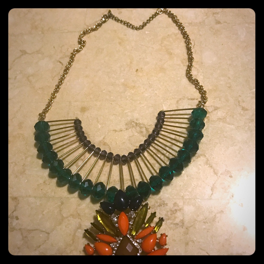 Handmade statement necklace!
