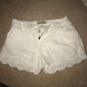 Lucky brand lace shorts