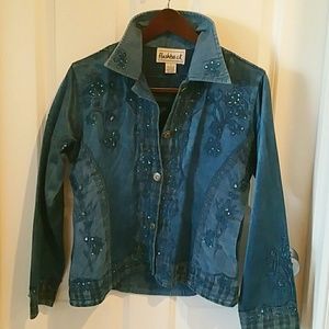 Embelished denim jacket
