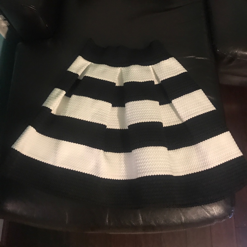 Black and White skirt