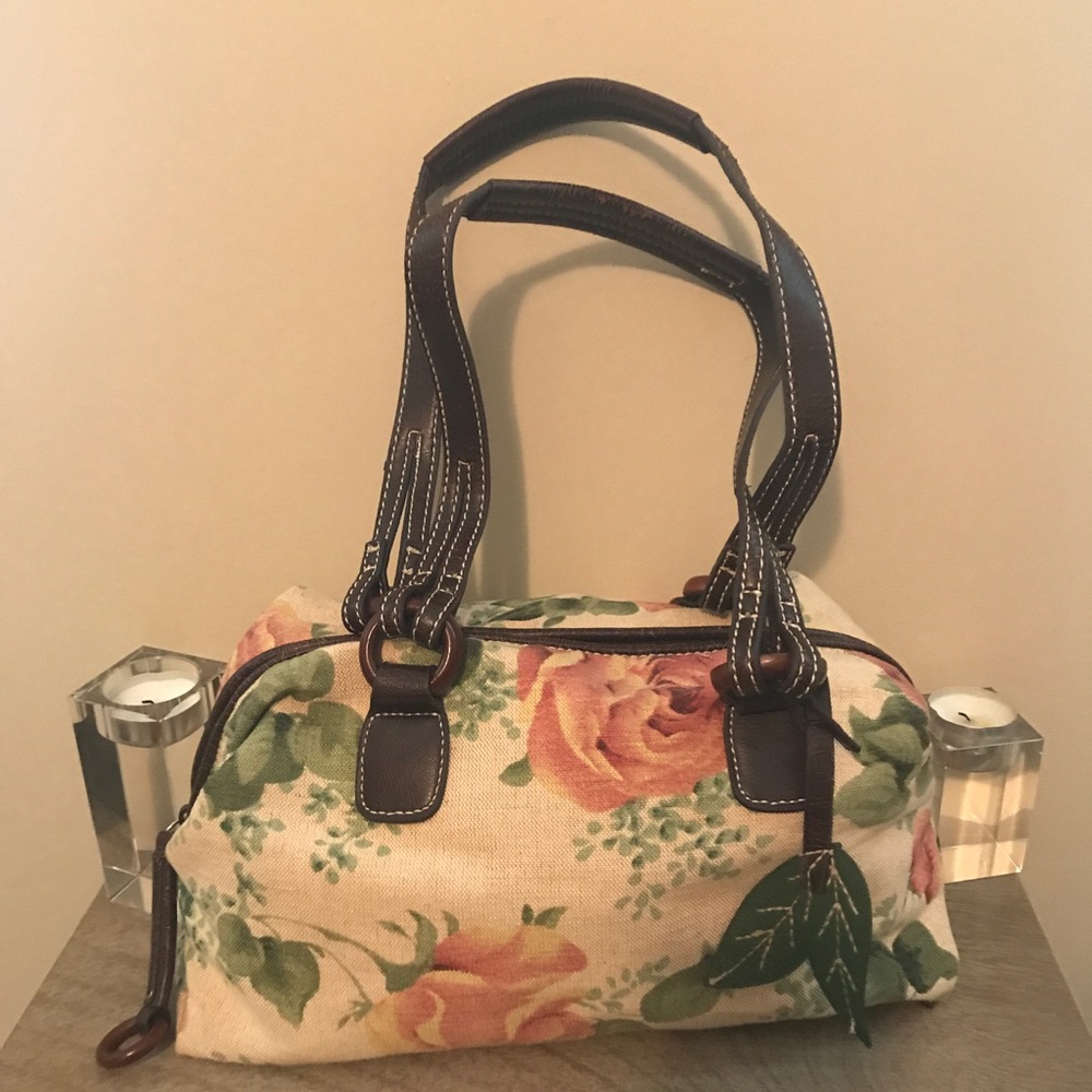 Floral Print Hand Bag