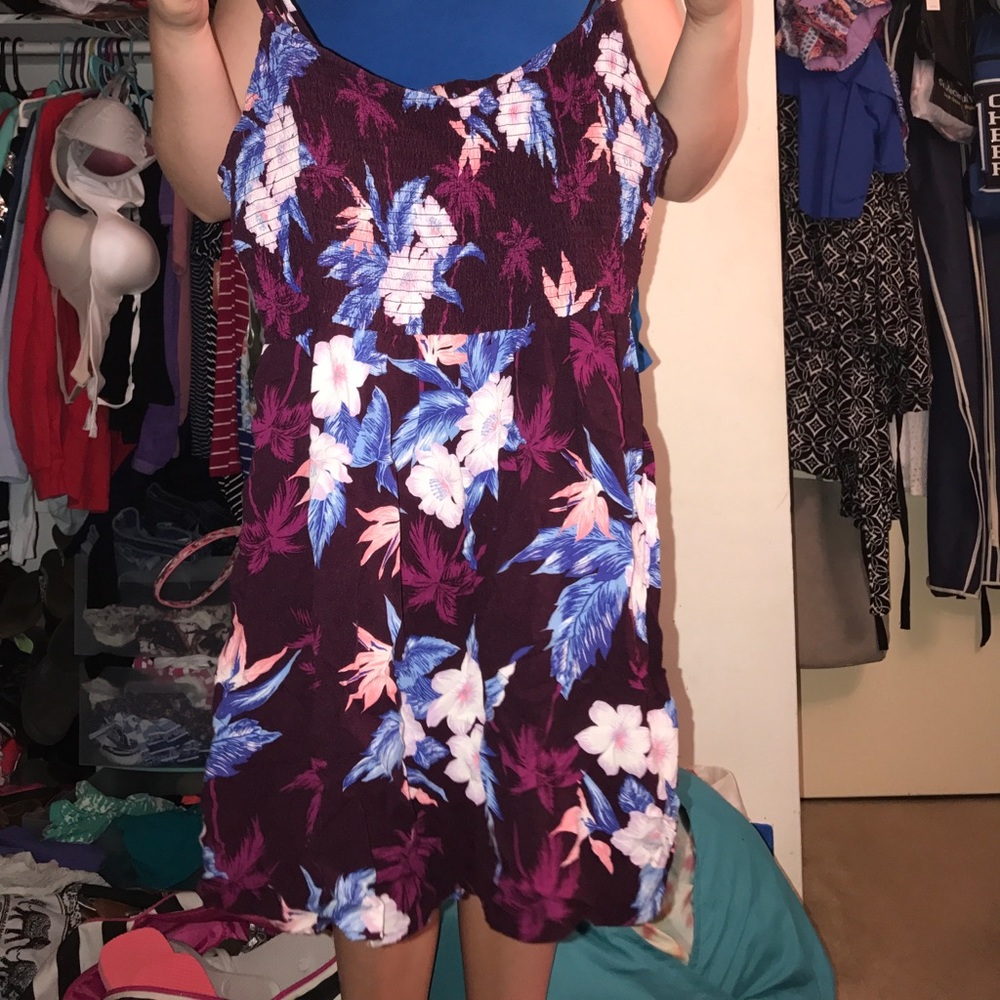 Floral American Eagle Sun Dress
