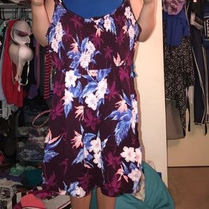 Floral American Eagle Sun Dress