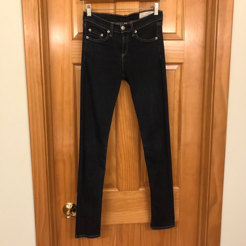 Rag & Bone High Rise Skinny Jeans