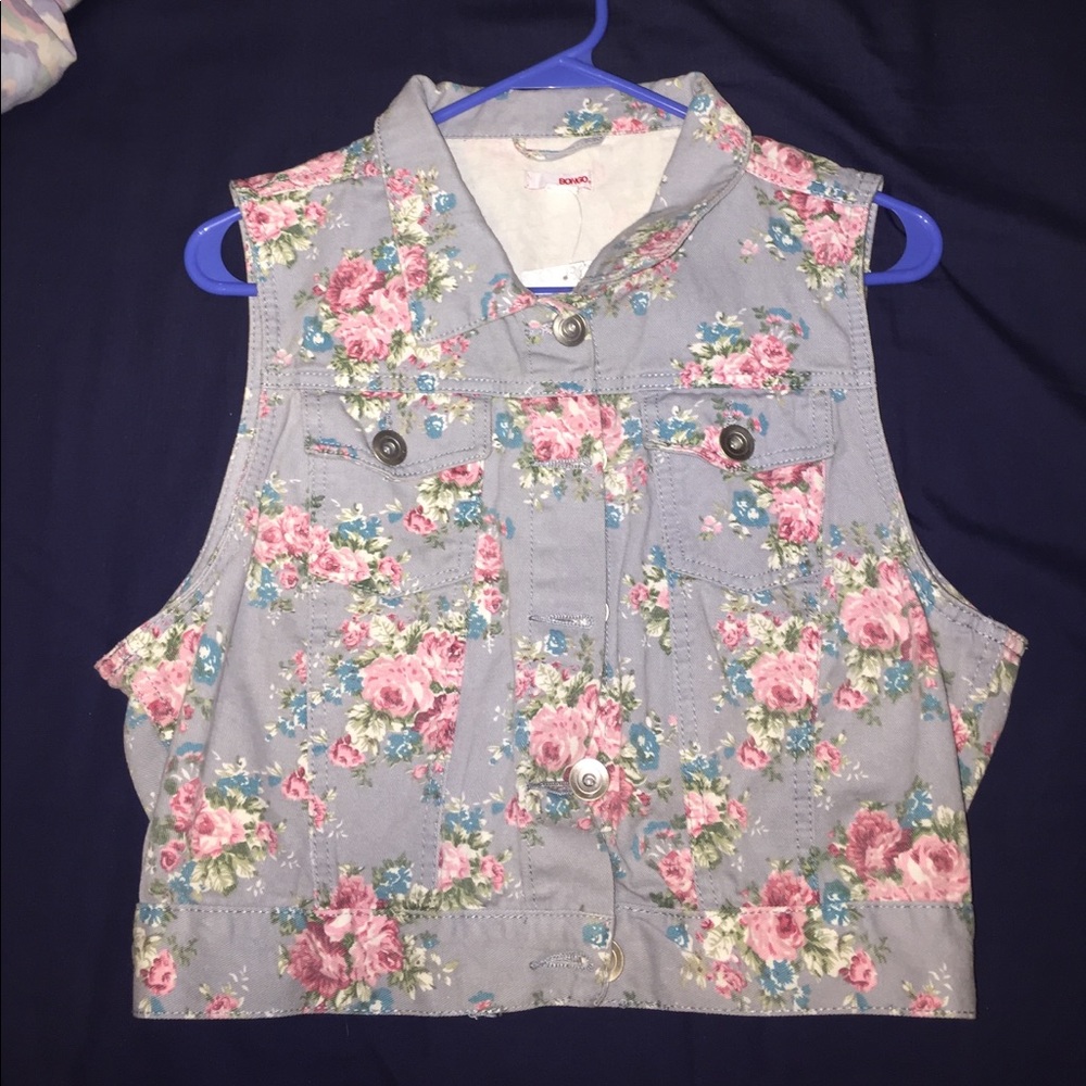 Floral vest
