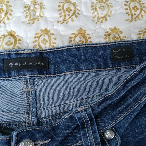 Lee Platinum Straight Jeans - Picture 5 of 8