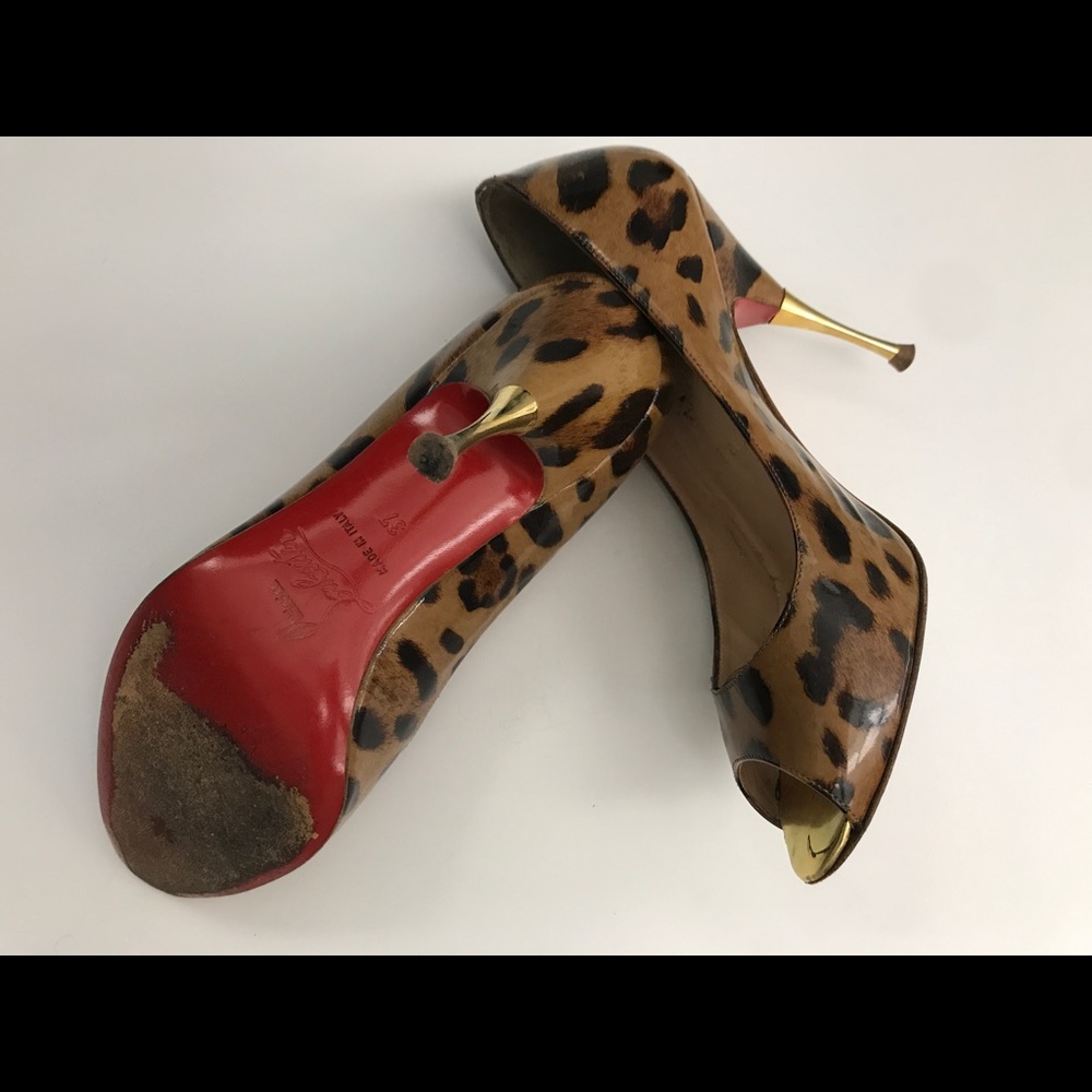 Christian Louboutin Leopard Print Pump