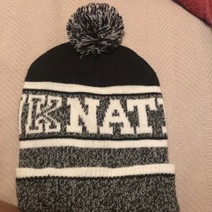 Pink nation beanie