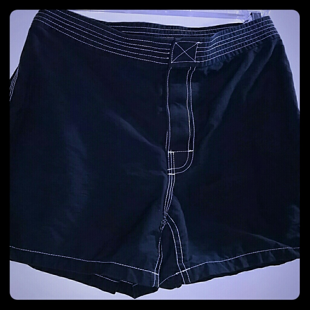 J Crew Navy blue shorts with Velcro fly size 0
