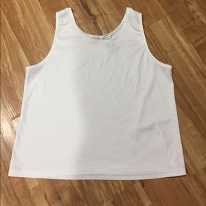 White tank top size 1x