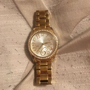 ✨GOLD BETSEY JOHNSON WATCH