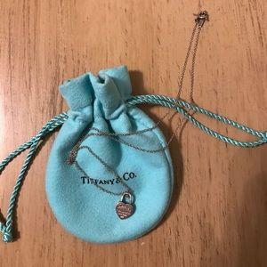 Authentic Sterling Silver Tiffany Necklace