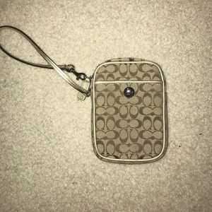 Authentic Coach wristlet