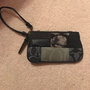 Authentic Coach Wristlet