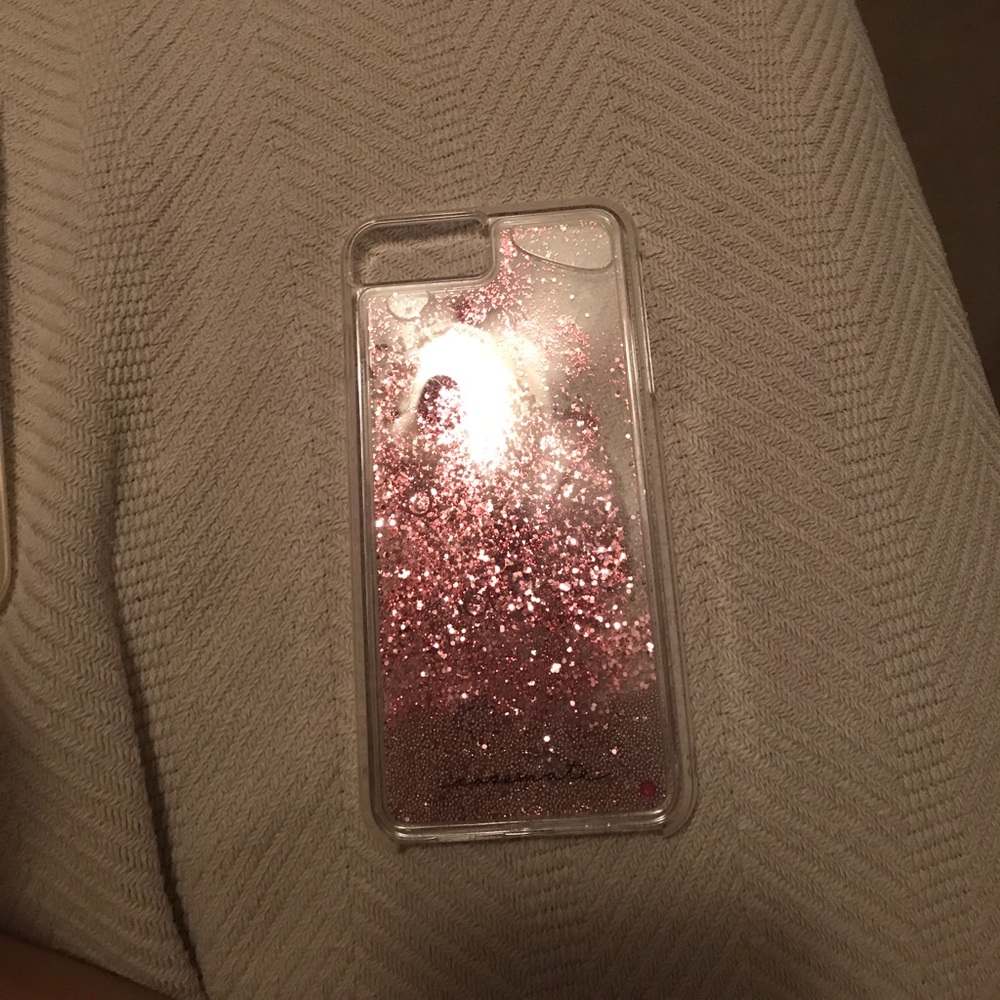 Casemate pink glitter case