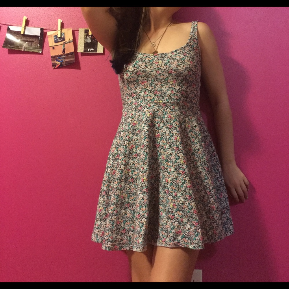 Aeropastle Floral Skater Dress