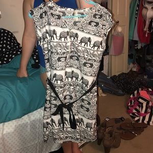 Elephant sun dress