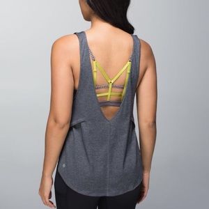 Lululemon seek the heat - tank only!! Gray Size 6