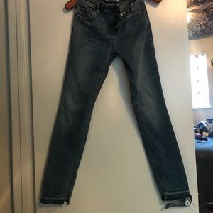 Free people cropped jeans