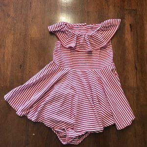 Ralph Lauren ruffle dress with bloomers