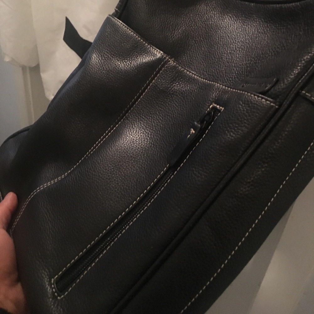 Stocksak messenger leather bag - Picture 4 of 8