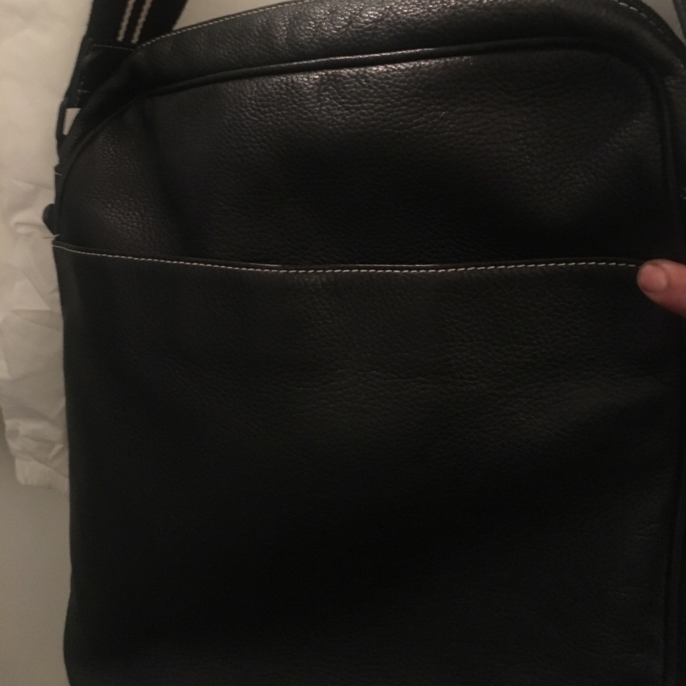 Stocksak messenger leather bag - Picture 5 of 8