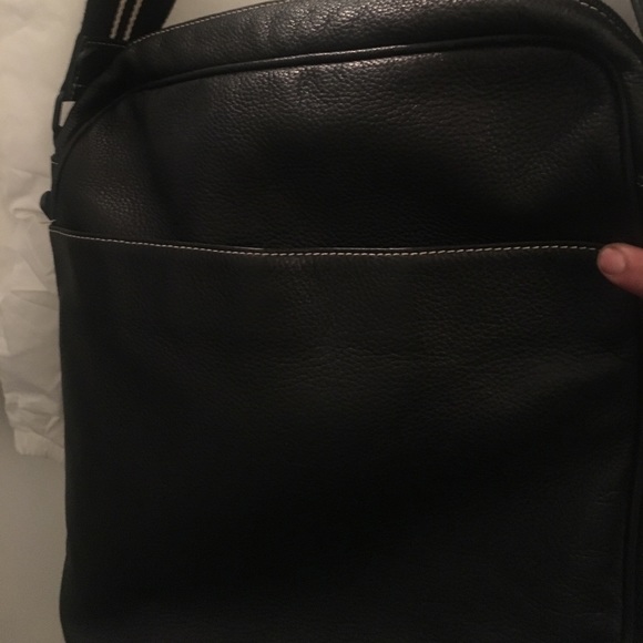 Stocksak messenger leather bag - Picture 5 of 8