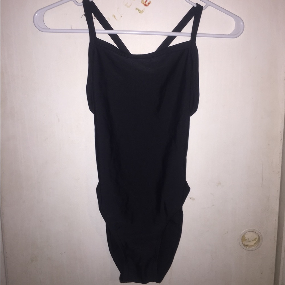 Black Sexy One Piece Swim Suit