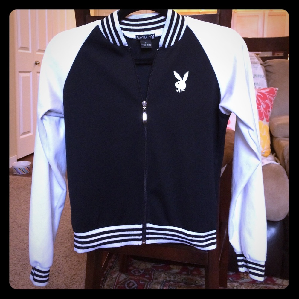 Playboy Lightweight Sporty Bomber Jacket