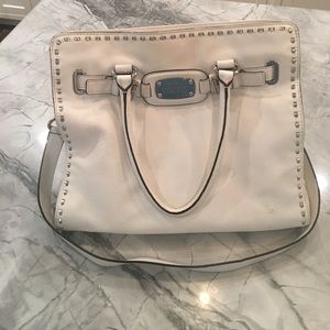 Michael Kors leather shoulder bag
