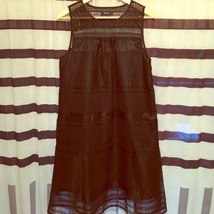 Madewell black shift dress. Size 6