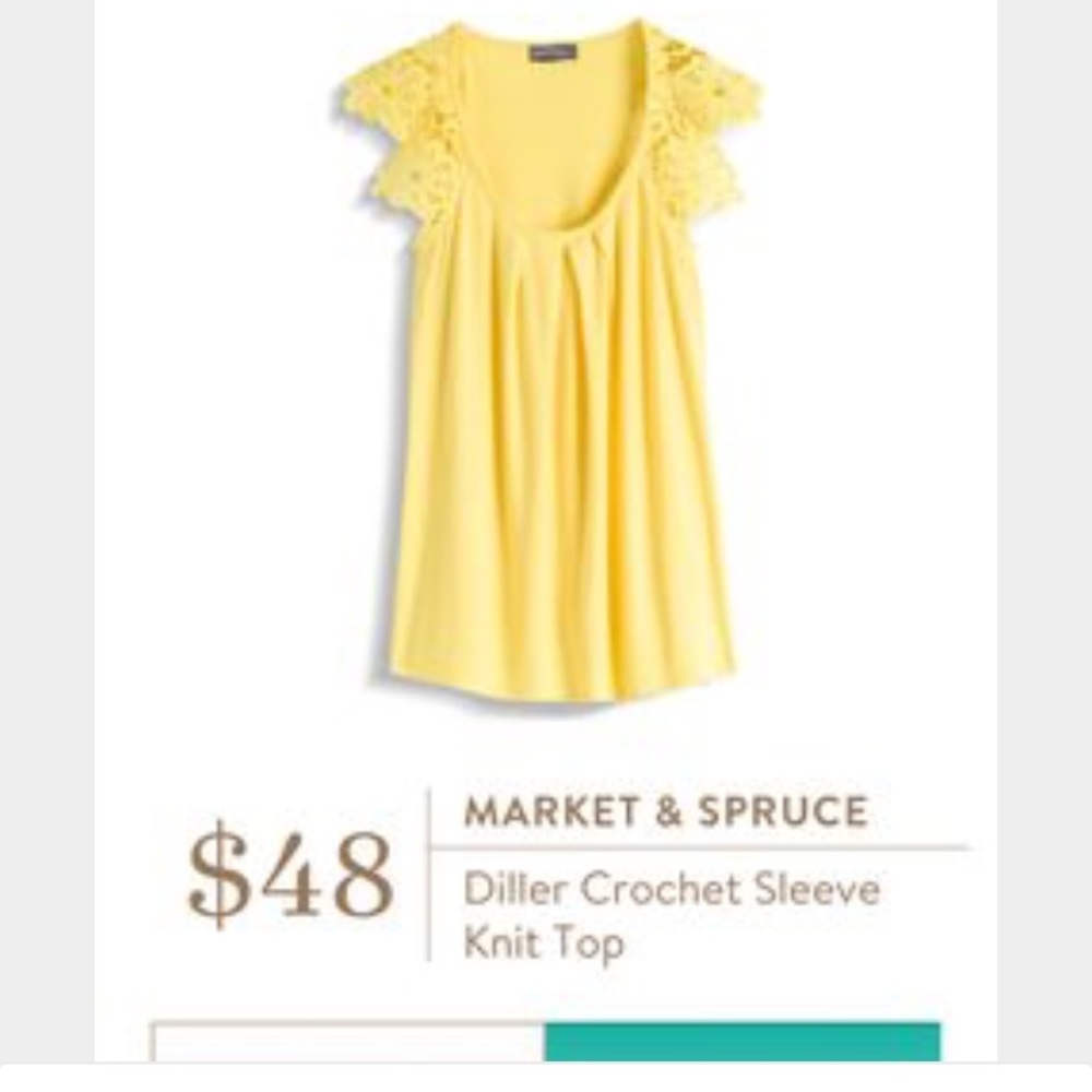 Market and Spruce Dillard top