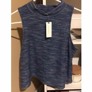 Anthropologie slightly cropped top