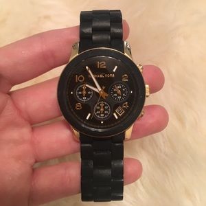 Black Michael Kors watch