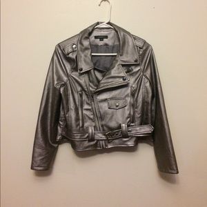 Faux Leather Jacket