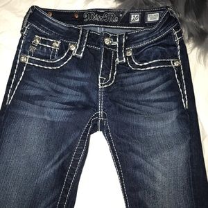 Navy blue denim jeans Miss me