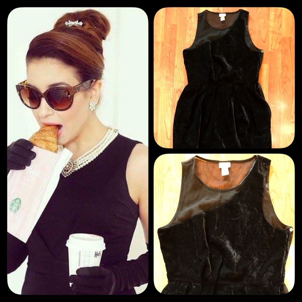 Holly Golightly Breakfast at Tiffany's black dress - Picture 1 of 8