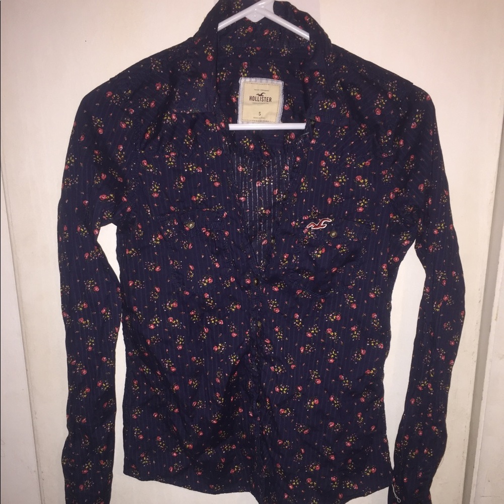 Hollister button down / floral